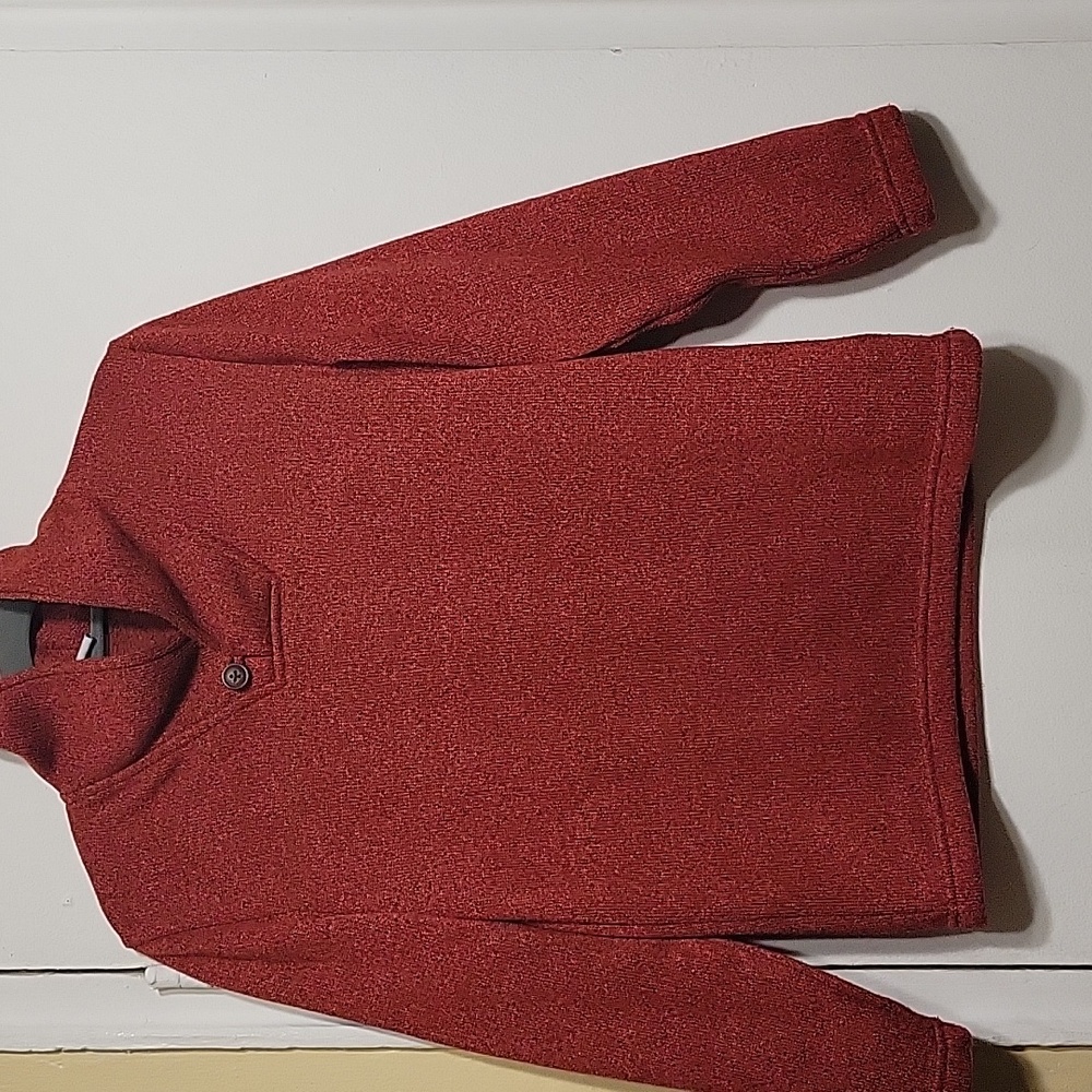 OLD NAVY BURGUNDY LONGSLEEVE  SHIRT SIZE  L 10-12)